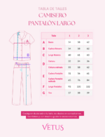 Camisero Pantalón Largo Luna Rosa - Imagen 4