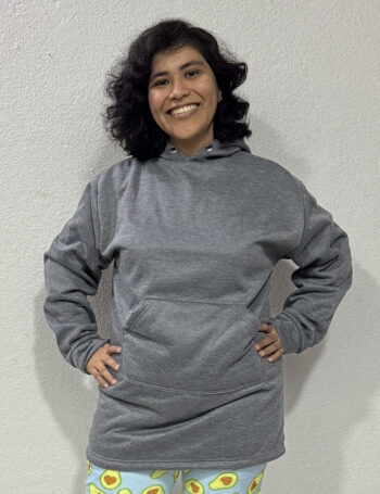 Maxibuzo Algodón Gris - Talle Único
