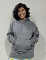 Maxibuzo Algodón Gris - Talle Único - Imagen 2