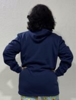 Maxibuzo Algodón Azul Marino - Talle Único - Imagen 4