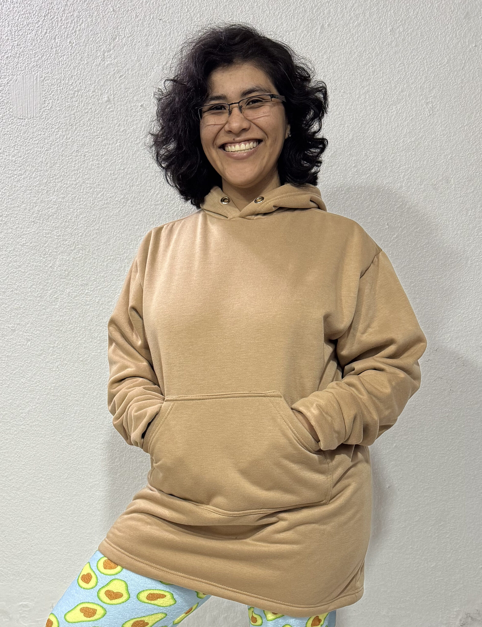 Maxibuzo Algodón Beige - Talle Único