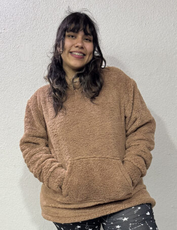 Maxibuzo Corderito Beige - Talle Único