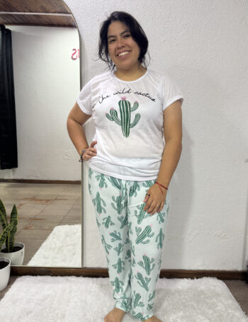 Pijama de Invierno Cactus
