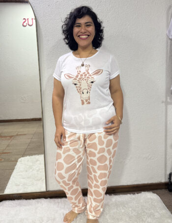 Pijama de Invierno Jirafa
