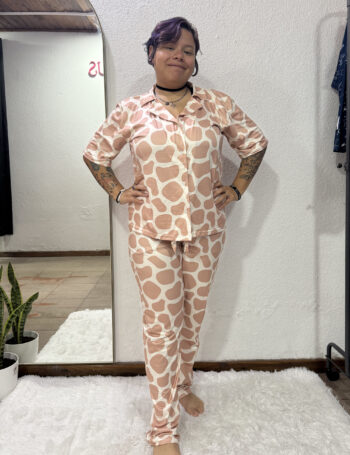 Camisero Pantalón Largo Jirafa