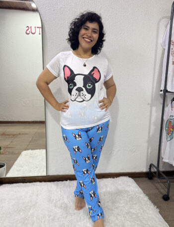 Pijama de Invierno Perrito Bulldog