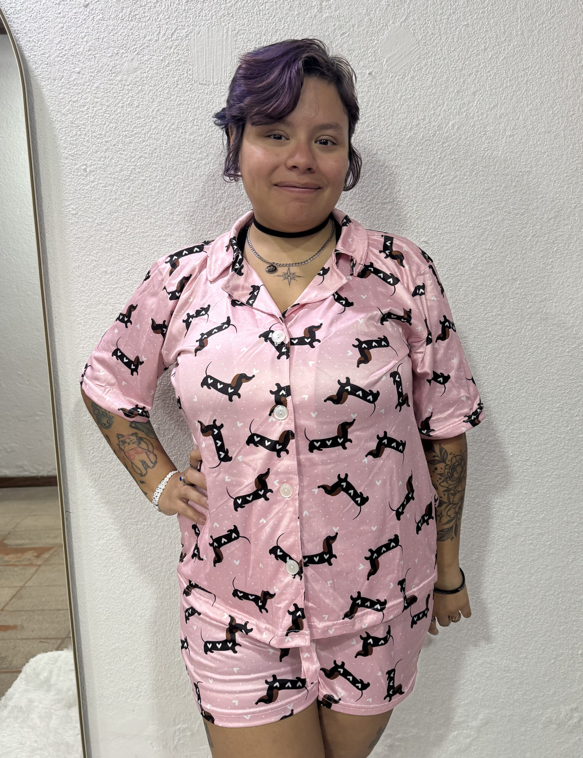 Camisero Pantalón Corto Perrito Salchicha