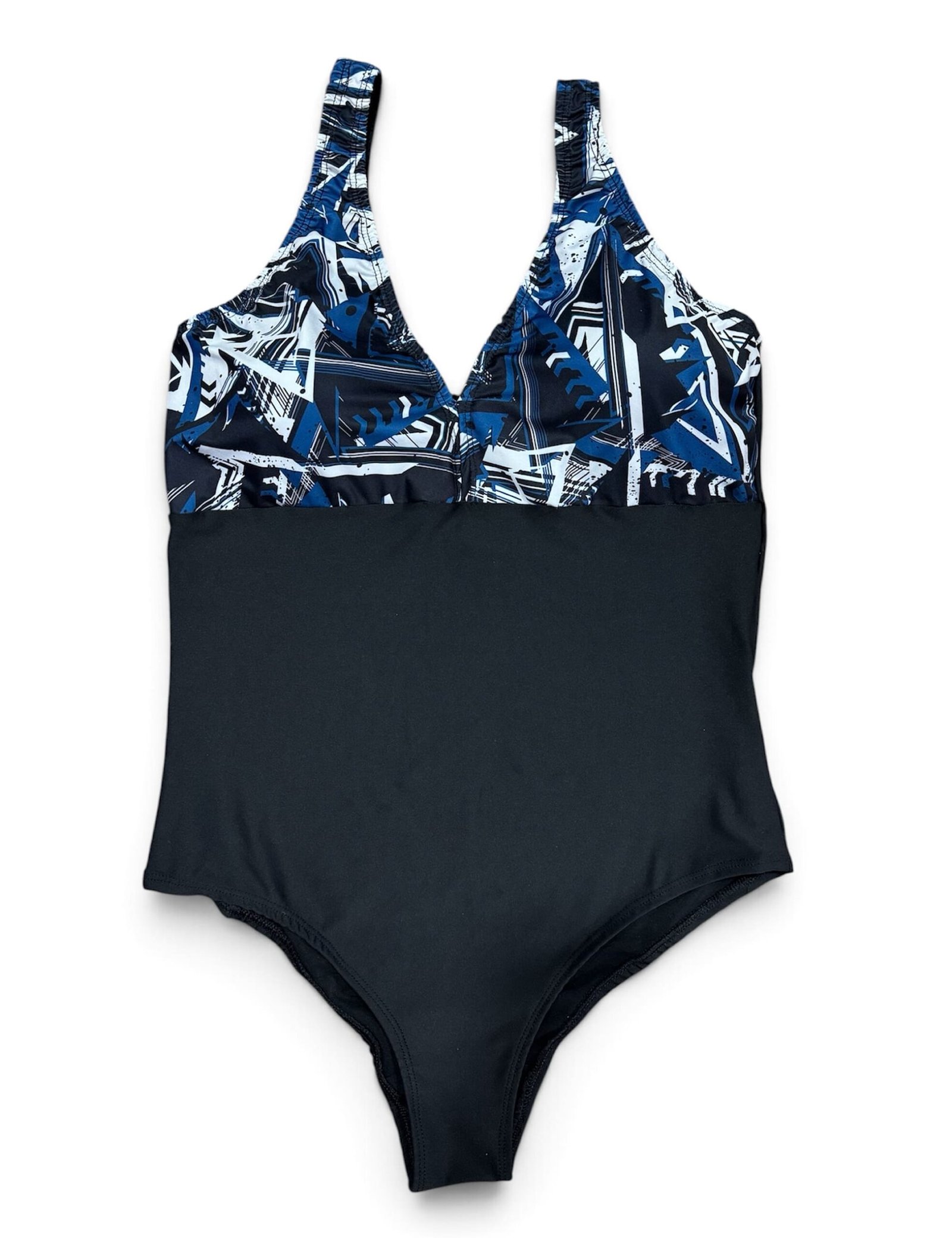 Azul Retro Rayada