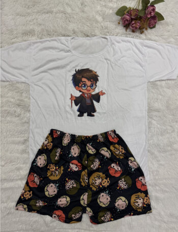 Pijama de Verano Talle Especial Harry Potter