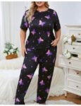 Pijama Talle Especial 2 Piezas Importado Mariposa