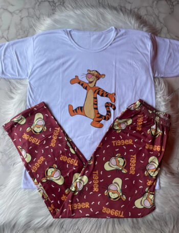 Pijama de Verano Talle Especial Tigger
