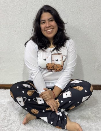 Pijama de Invierno Café