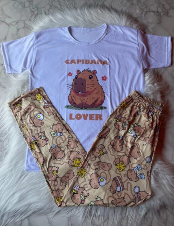 Pijama de Verano Talle Especial Carpincho