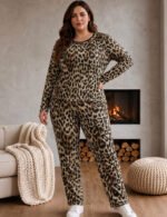 Pijama de Morley Manga Larga Talle Especial Guepardo 2