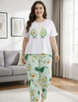 Pijama Talle Especial 2 Piezas Importado Palta